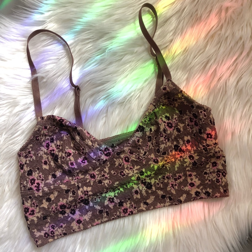 FREE PEOPLE longline soft bralette